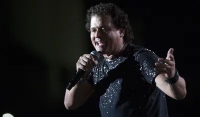 El cantante colombiano Carlos Vives