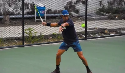 Cristian Rodríguez, tenista colombiano.