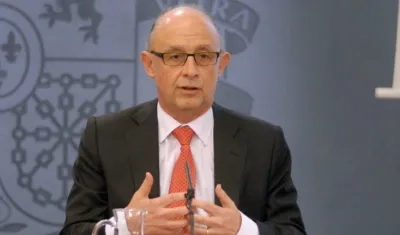 Cristóbal Montoro, primer ministro español.