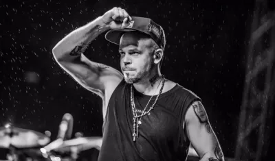 El cantautor René Pérez, Residente.