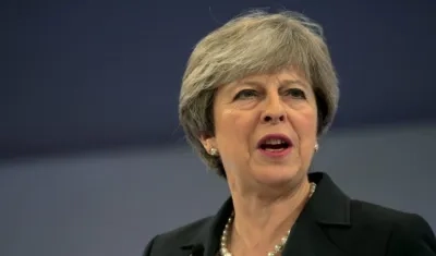 Theresa May, primera ministra británica.