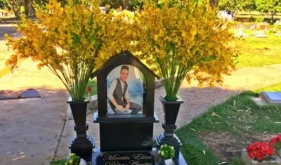 Tumba de Martín Elías en Valledupar.