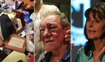 Candidata Marta Lucía Ramírez denunció el robo a su casa, en la que resultó herido uno de sus empleados.