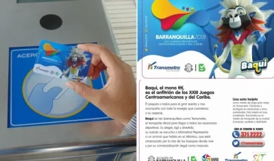 Nueva tarjeta de Transmetro.