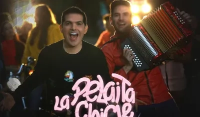 Peter Manjarrés y Juancho de la Espriella.