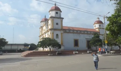 Plaza del municipio de Soledad.