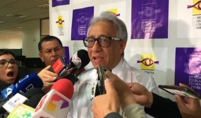 Carlos Valdés, director de Medicina Legal.