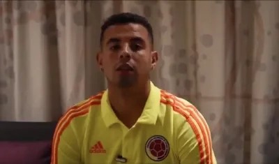 Edwin Cardona pidió disculpas por su gesto. 