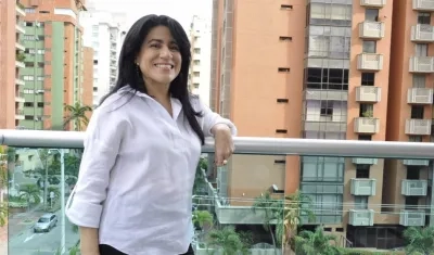 La diseñadora María Piedad Mercado.