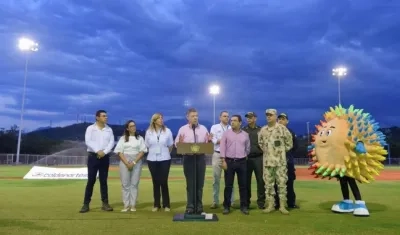 El presidente Santos inspeccionó los escenarios para los Bolivarianos.