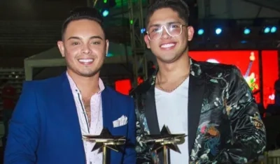 Los cantantes Óscar Prince y Will Fiorillo.