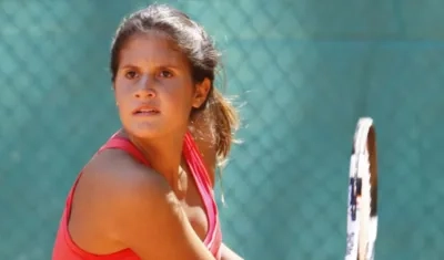 María Paulina Pérez, tenista barranquillera. 