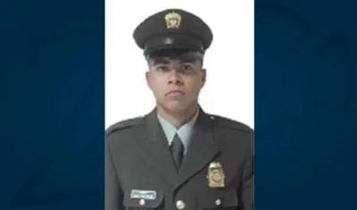 Patrullero Diego Villamizar Salazar.