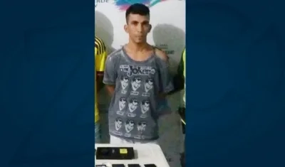 Johan De Jesús Macías, de 29 años, alias 'El enano'