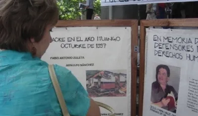 La masacre del Aro fue en 1997.