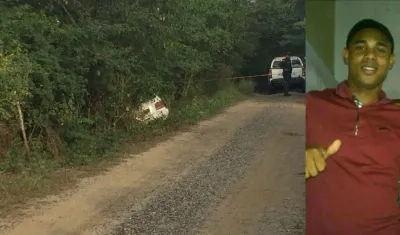 Víctor Alfonso Hernández Villa y lugar de los hechos.