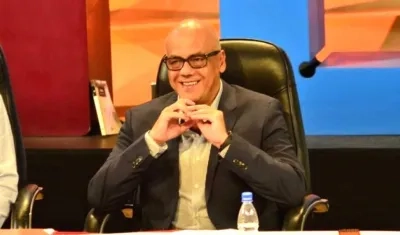 Jorge Rodríguez, Ministro del Poder Popular para la Comunicación e Información.