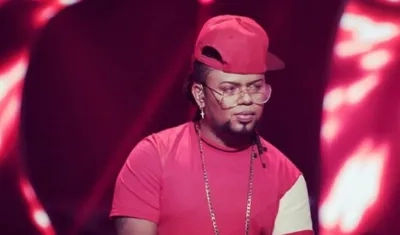 El cantante de champeta Leo Fénix.