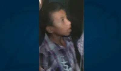 Duban Andrés Escalante, de 11 años.