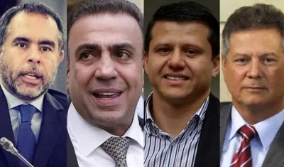  Armando Benedetti Villaneda, Mussa Besaile Fayad, Bernardo Miguel Elías Vidal y Antonio Guerra De la Espriella.