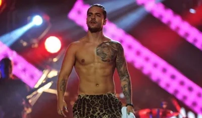 El cantante Maluma.