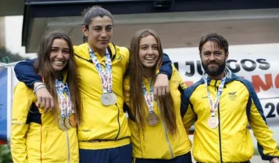 Las damas siguen dando un gran aporte al deporte del país. 