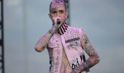 El rapero neoyorquino Lil Peep.