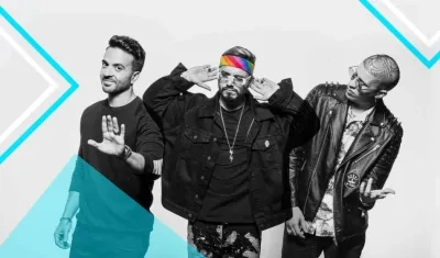 Luis Fonsi, J Balvin y Bad Bunny.