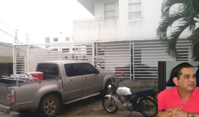 Casa del concejal de Barranquilla Santiago Arias