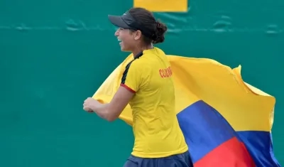 Es la primera barranquillera en ganar un oro en Santa Marta.