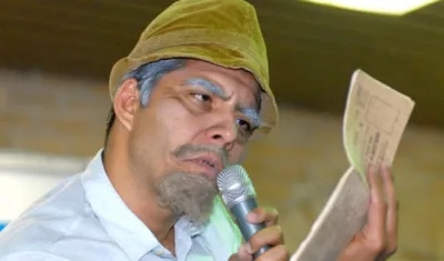 El cómico cubano Pánfilo.