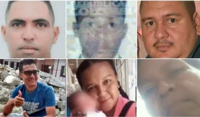 Algunas de las personas asesinadas este mes en Soledad.