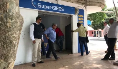 Una de las sedes de Supergiros en Barranquilla.