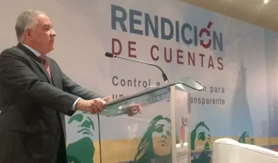 Edgardo Maya Villazón, contralor general de la República.