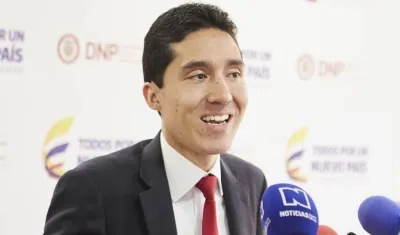 Director del Departamento Nacional de Planeación, Luis Fernando Mejía