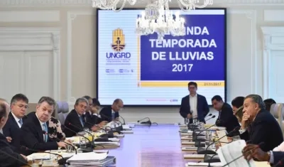 El Director de la Unidad de Gestión del Riesgo, Carlos Iván Márquez, entregó un informe de las emergencias ocasionadas por la temporada de lluvias.