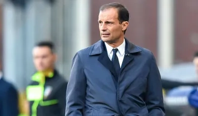 Massimiliano Allegri, técnico de Juventus. 