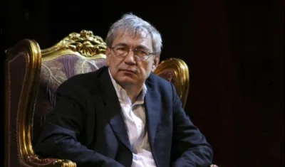 El premio Nobel turco Orhan Pamuk.