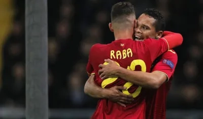 Carlos Bacca, delantero porteño. 