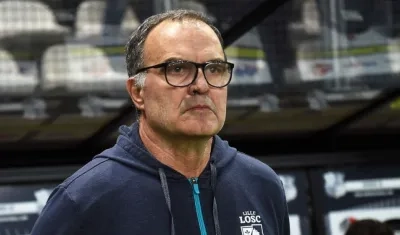 Marcelo Bielsa, técnico del Lille de Francia. 