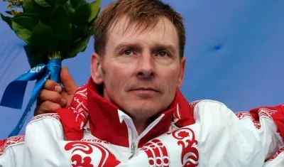 Aleksandr Zubkov, uno de los atletas suspendidos. 