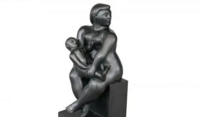 Escultura de Botero robada.