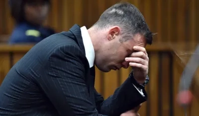 Óscar Pistorius, ex atleta sudafricano. 