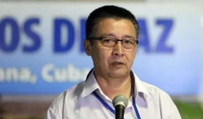 Francisco González, alias "Pacho Chino", excabecilla de las FARC.