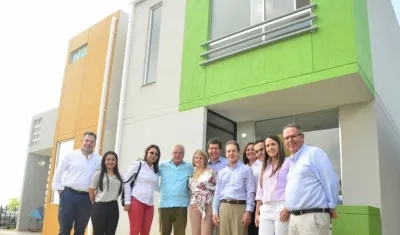 El Alcalde estuvo dialogando con representantes de la Constructora Amarilo.