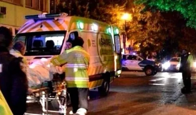 Los heridos son atendidos en diferentes centros asistenciales.