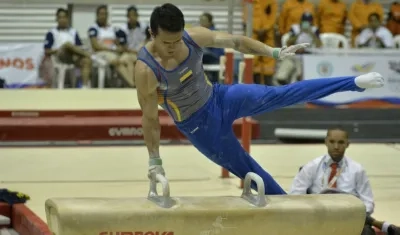 Jossimar Calvo fue uno de los deportistas con mas oros ganados. 