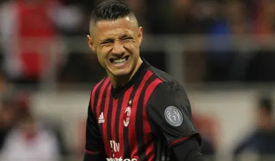 Gianluca Lapadula, delantero italiano. 