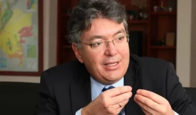 Ministro de Hacienda, Mauricio Cárdenas.