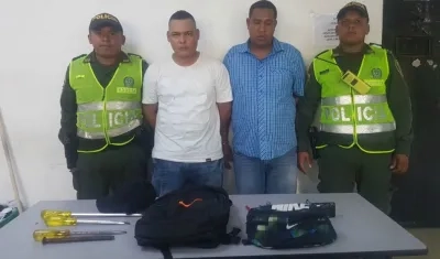 Los capturados quedaron a disposición de la Fiscalía.